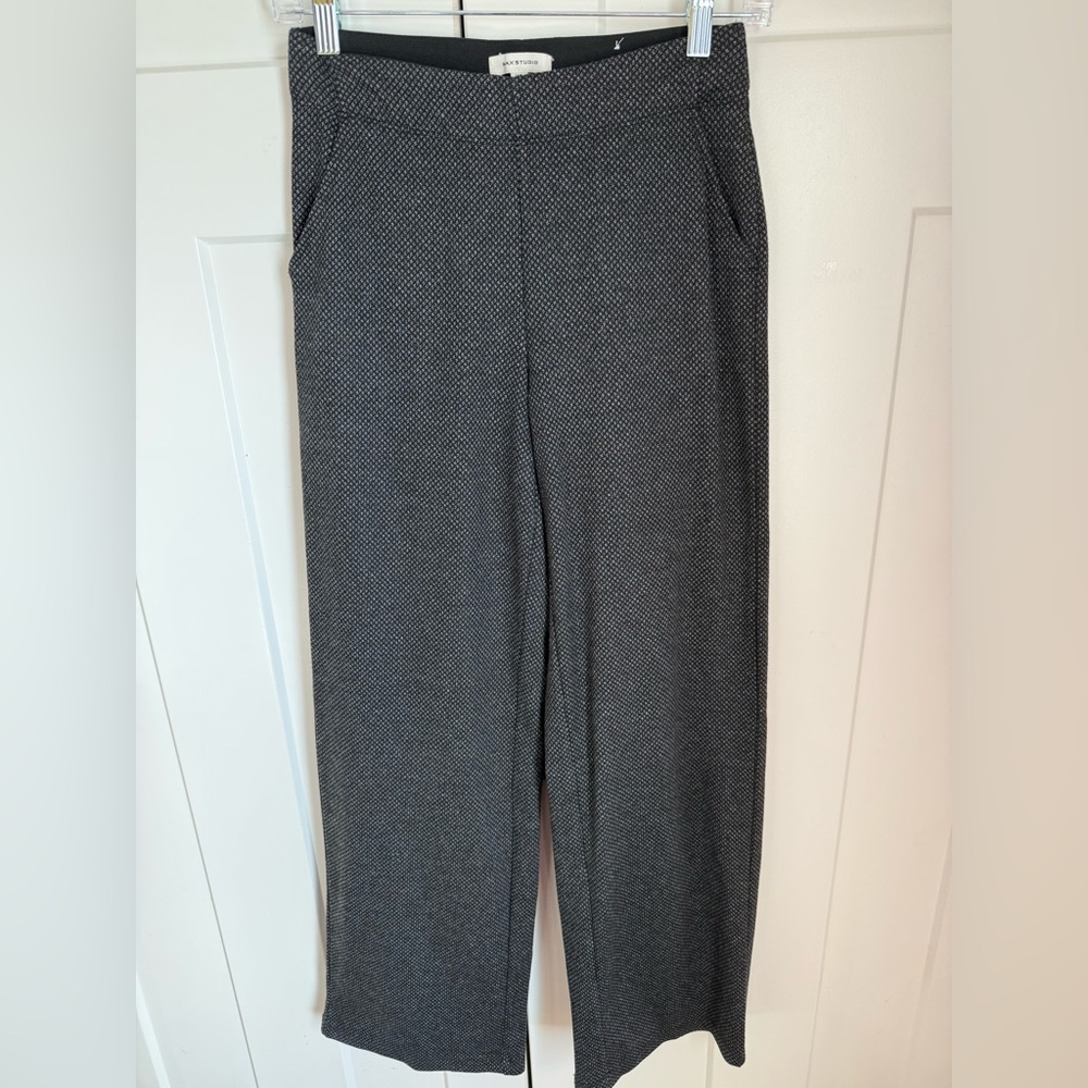 Max Studio Black and White Women's Trousers
